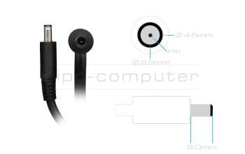 Dell Inspiron 16 Plus (7640) original cargador 90 vatios