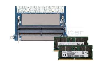 Dell Precision 16 (7680) memoria 64GB DDR5-RAM CAMM (Dell) (PC5-5600) CAMM Adapter Kit SK Hynix 5600Mhz 64GB