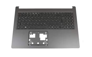 EAZAU00401A teclado incl. topcase original Acer DE (alemán) negro/negro
