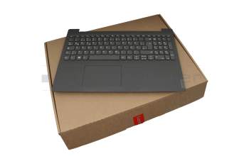 EC1A4000100 teclado incl. topcase original Lenovo DE (alemán) gris/canaso