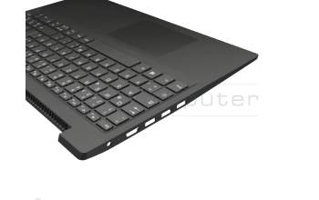 EC1A4000100 teclado incl. topcase original Lenovo DE (alemán) gris/canaso