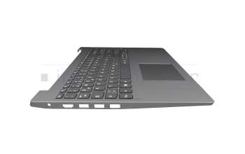 EC1A4000100 teclado incl. topcase original Lenovo DE (alemán) gris/plateado