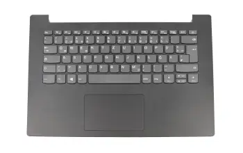 EC299000200 teclado incl. topcase original Lenovo DE (alemán) gris/negro con dibujos