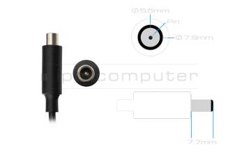 ESC200Z cargador original Acer angular