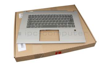 ET27G000100 teclado incl. topcase Lenovo DE (alemán) negro/plateado con retroiluminacion