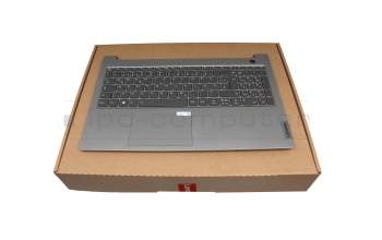 ET2XE000900WAH teclado incl. topcase original Lenovo DE (alemán) plateado/canaso con retroiluminacion