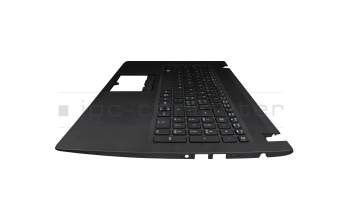 FBZAJ003010 teclado incl. topcase original Acer SF (suiza-francés) negro/negro