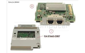 Fujitsu DX1/200 S3 SPARE CA ISCSI 2P 10GBASE-T para Fujitsu Eternus AF250 S2