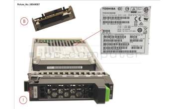 Fujitsu DXS3 MLC SSD SAS 960GB 12G 2.5 X1 para Fujitsu Eternus AF250