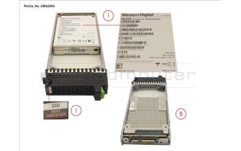 Fujitsu DX S3/S4 SSD SAS 2.5\" 960GB DWPD1 12G para Fujitsu Eternus DX8900 S4