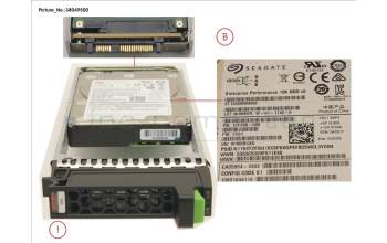 Fujitsu DX S4 HD DRIVE 2.5\' 1.2TB 10K para Fujitsu Eternus DX8900 S4