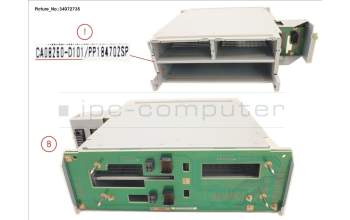 Fujitsu DX S4 HE SPARE FE MIDPLANE ASSY para Fujitsu Eternus DX8900 S4