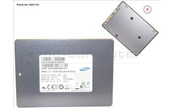Fujitsu SSD S3 512GB 2.5 SATA/UGS (7MM) para Fujitsu Esprimo P956