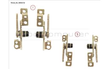 Fujitsu HINGE SET L/R para Fujitsu Stylistic R727