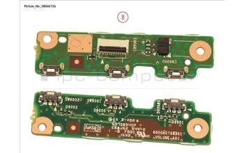 Fujitsu FUJ:CP710448-XX SUB BOARD, SWITCH