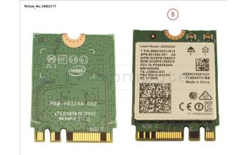 Fujitsu WLAN MODULE INTEL 8265NGWMG.NV(INCL.BT) para Fujitsu LifeBook S937