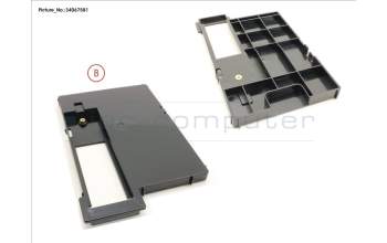 Fujitsu FRAME, HOLDER FOR SSD M.2 2280 para Fujitsu LifeBook U7510