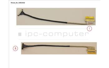 Fujitsu CABLE, LCD para Fujitsu LifeBook U727