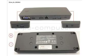 Fujitsu PORT REPLICATOR TACT (TYPE-C) para Fujitsu Stylistic V727