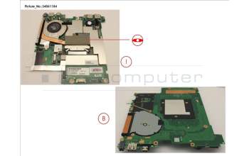 Fujitsu MAINBOARD I5-7200U/8GB para Fujitsu Stylistic R727