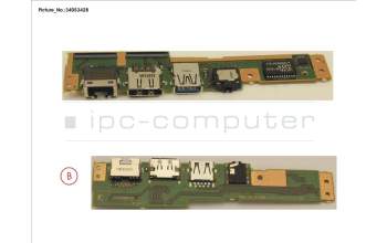 Fujitsu SUB BOARD, AUDIO/USB/LAN para Fujitsu LifeBook U748