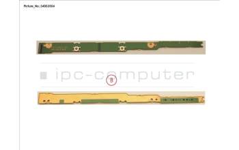 Fujitsu FUJ:CP732718-XX SUB BOARD, TP BUTTONS/LED