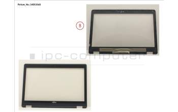 Fujitsu LCD FRONT COVER ASSY FOR TOUCH MODEL(FHD para Fujitsu LifeBook U728