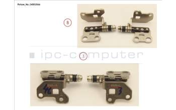 Fujitsu HINGE SET LEFT/RIGHT para Fujitsu LifeBook U728