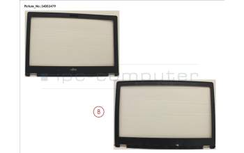 Fujitsu LCD FRONT COVER (FOR MIC) para Fujitsu LifeBook U758