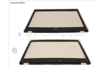 Fujitsu LCD FRONT COVER (W/O CAM/MIC) para Fujitsu LifeBook U747
