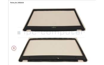 Fujitsu LCD FRONT COVER (W/O CAM/MIC) para Fujitsu LifeBook U748