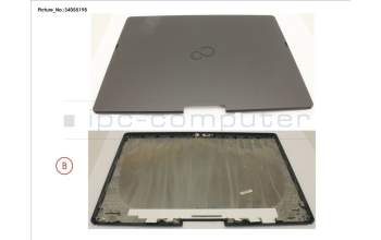 Fujitsu LCD BACK COVER (W/ CAM,MIC) para Fujitsu LifeBook T938