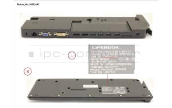 Fujitsu PORT REPLICATOR para Fujitsu LifeBook U7310