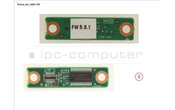 Fujitsu TPM MODULE 2.0 para Fujitsu Stylistic R727