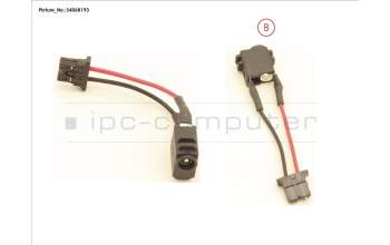 Fujitsu FUJ:CP746567-XX DC/IN CONNECTOR W/CABLE