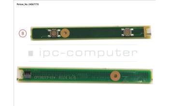 Fujitsu FUJ:CP748424-XX SUB BOARD, TP BUTTONS