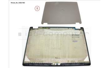 Fujitsu LCD BACK COVER ASSY (FOR HD) para Fujitsu LifeBook P728