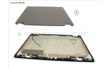 Fujitsu LCD BACK COVER ASSY (FOR HD, WWAN) para Fujitsu LifeBook P728