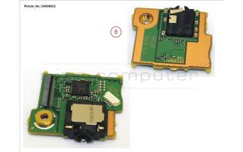 Fujitsu SUB BOARD, AUDIO para Fujitsu Stylistic V727