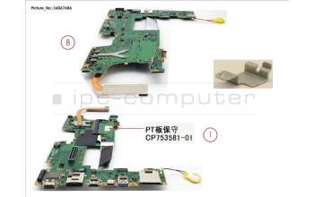 Fujitsu MAINBOARD ASSY I7-8650U para Fujitsu LifeBook T938