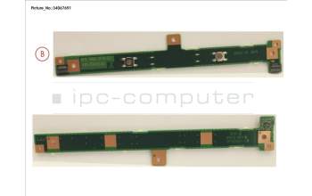 Fujitsu SUB BOARD, TP BUTTONS para Fujitsu LifeBook T938