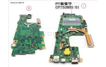 Fujitsu MAINBOARD ASSY I3 7130U para Fujitsu LifeBook E558
