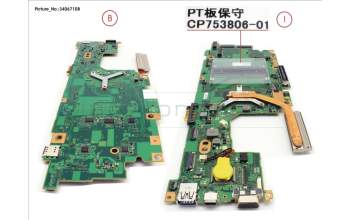 Fujitsu MAINBOARD ASSY CEL 3965U para Fujitsu LifeBook E558