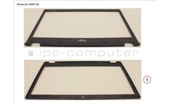 Fujitsu LCD FRONT COVER (FOR MIC) para Fujitsu LifeBook E548