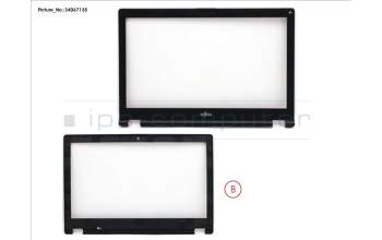 Fujitsu LCD FRONT COVER (FHD FOR MIC) para Fujitsu LifeBook E558