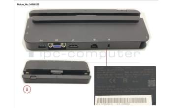 Fujitsu CRADLE para Fujitsu Stylistic V727