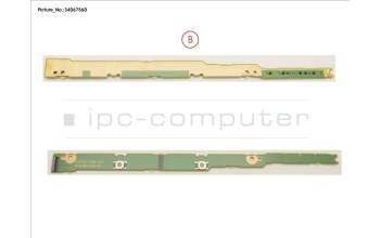 Fujitsu SUB BOARD, TP BUTTONS/LED para Fujitsu LifeBook U728