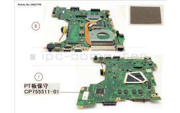Fujitsu MAINBOARD ASSY I5 8350U para Fujitsu LifeBook S938