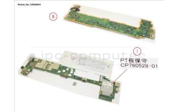 Fujitsu -G-MAINBOARD ASSY I5-7Y57 8GB (FOR WWAN) para Fujitsu Stylistic V727