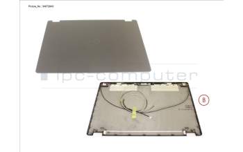 Fujitsu LCD BACK COVER ASSY (W/ MIC FOR WWAN) para Fujitsu LifeBook U747